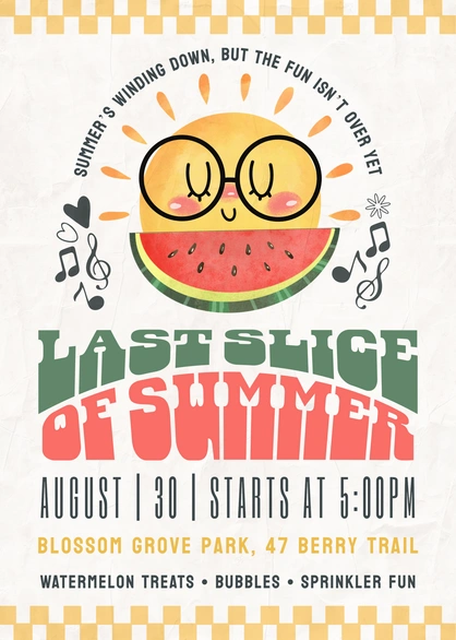 Summer Event Invitation