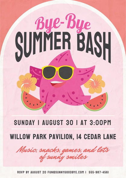 Summer Party Invitation