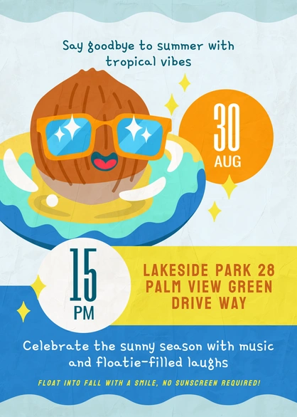Summer Celebration Invitation
