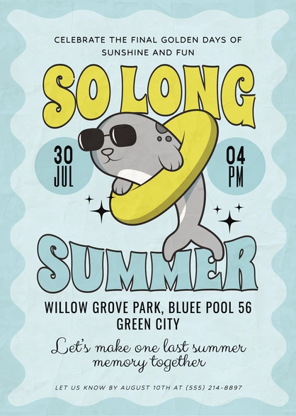 Summer Event Invitation
