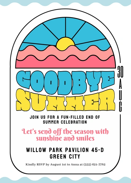End of Summer Celebration