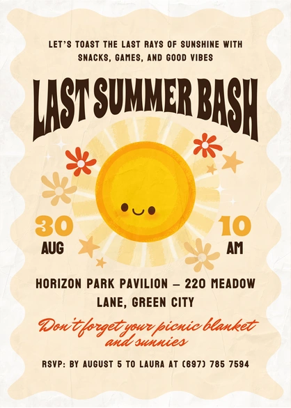 End of Summer Celebration