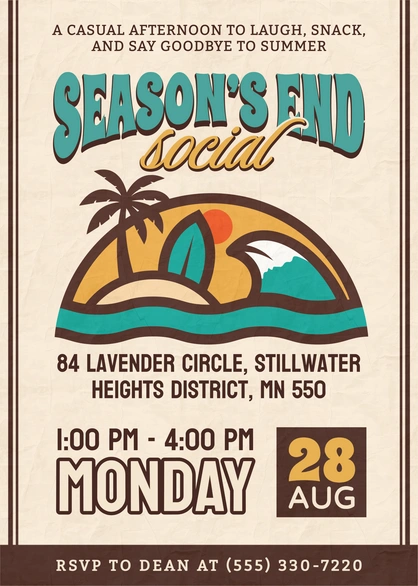 End of Summer Social Gathering