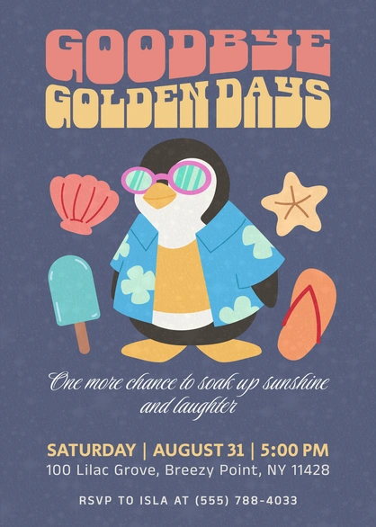 Summer Party Invitation