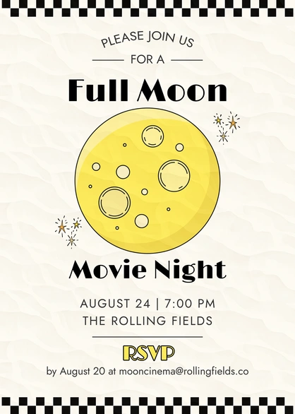 Full Moon Movie Night Event