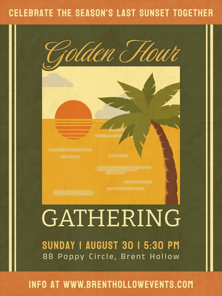 Sunset Gathering Event