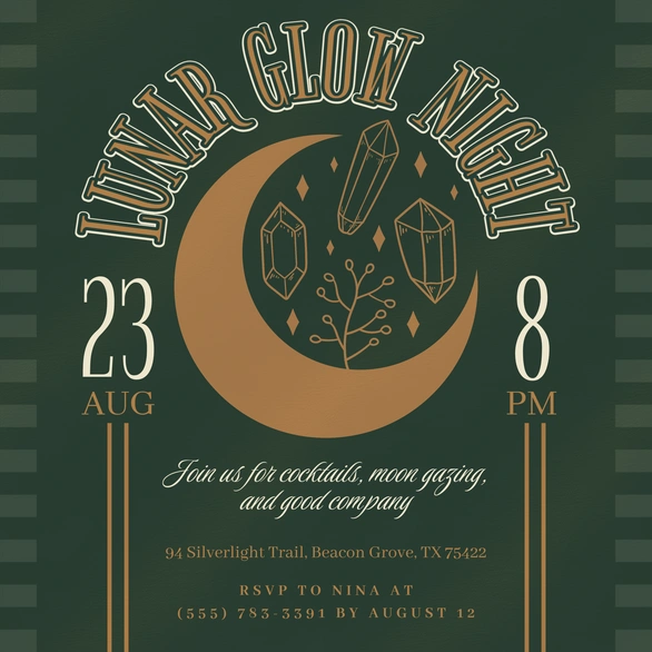 Social Event Invitation