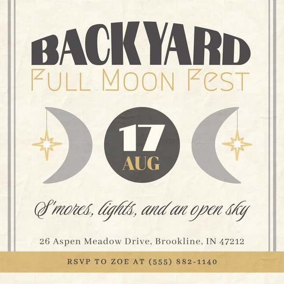 Event Invitation