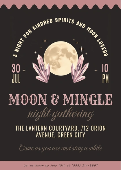 Night Gathering Invitation