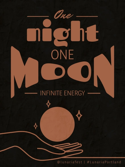 Event promotion for a night festival