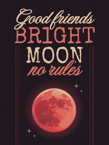 Moon and Friendship