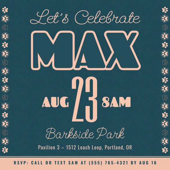 Birthday Party Invitation