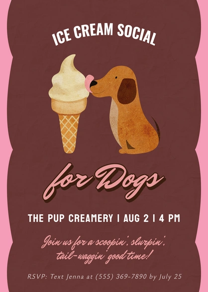 Dog-friendly Ice Cream Social