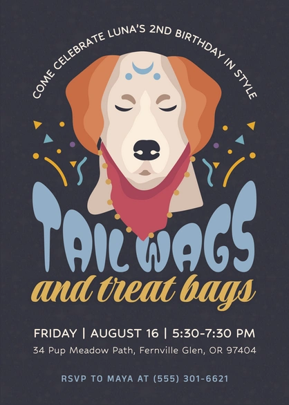Dog-themed Birthday Party