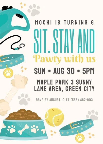 Dog Birthday Party