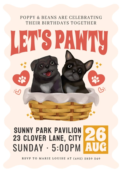 Dog Birthday Party