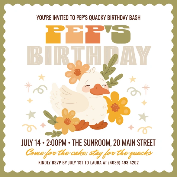 Birthday Invitation