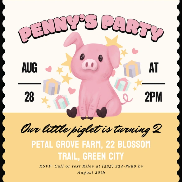 Birthday Party Invitation