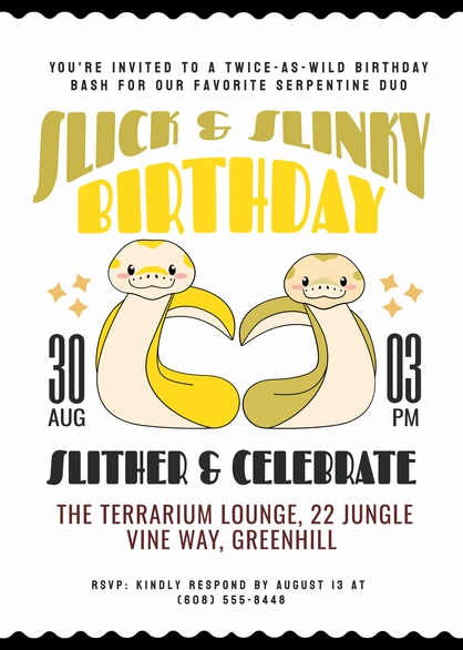 Birthday Party Invitation