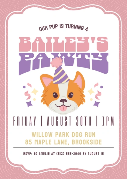 Dog Birthday Party