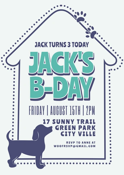Jack's 3rd Birthday
