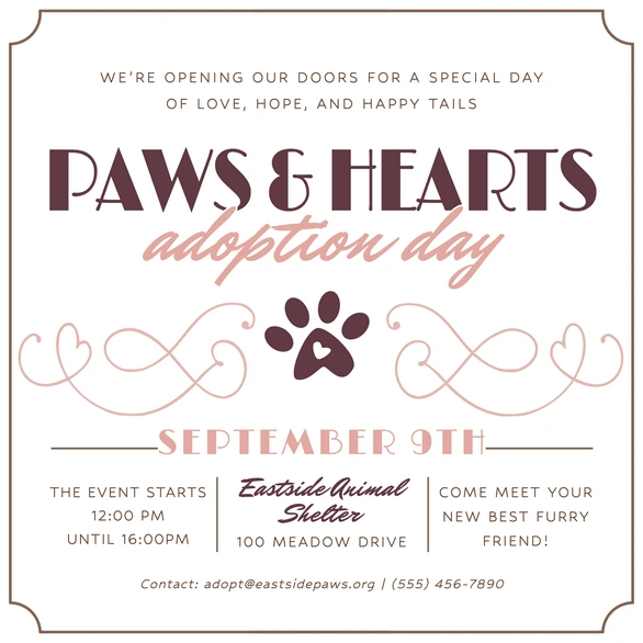 Animal Adoption Event