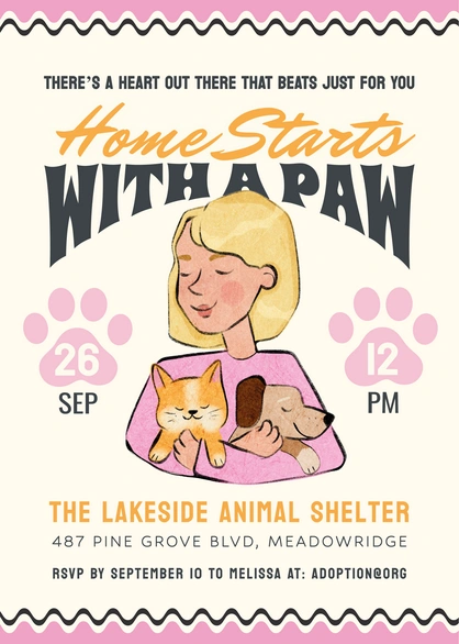 Animal Shelter Adoption Event
