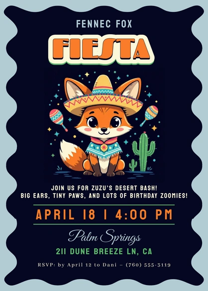 Birthday Party Invitation