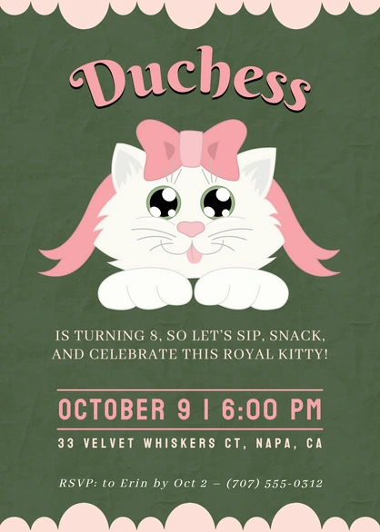 Pet Birthday Celebration