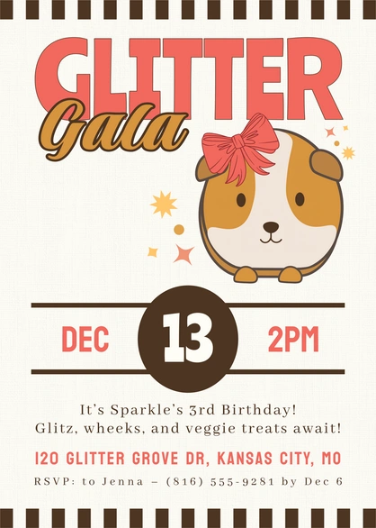 Birthday Party Invitation