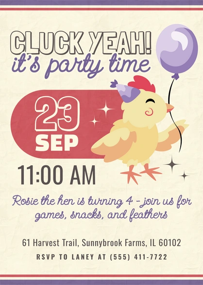 Birthday Invitation