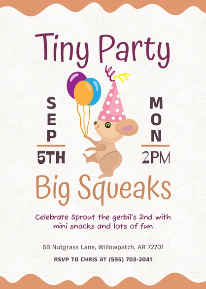 Birthday Invitation