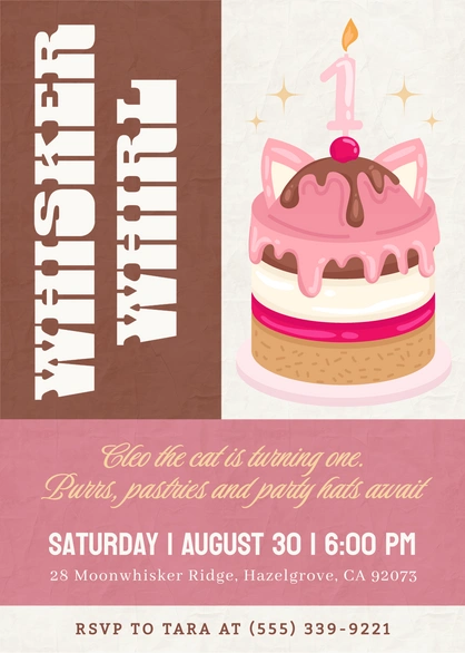 Cleo the Cat's Birthday Party