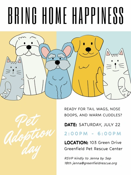 Pet Adoption Event