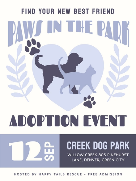 Pet Adoption Event