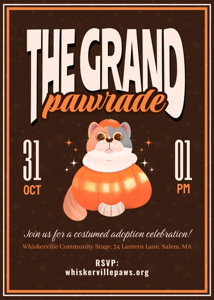 Pet costume event