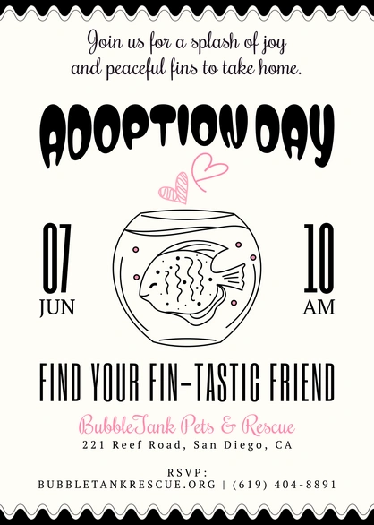 Fish Adoption Event