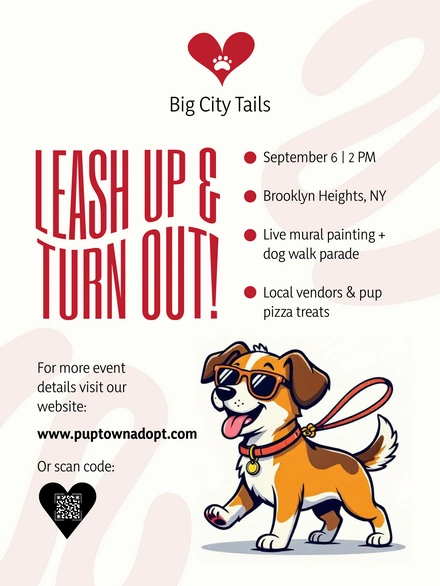 Dog Parade Event Announcement