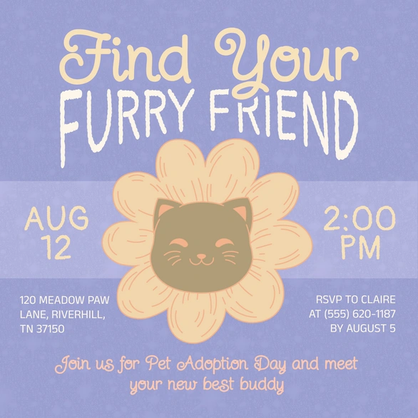 Pet Adoption Event