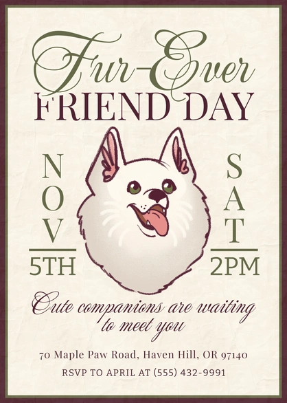 Pet Meetup Event