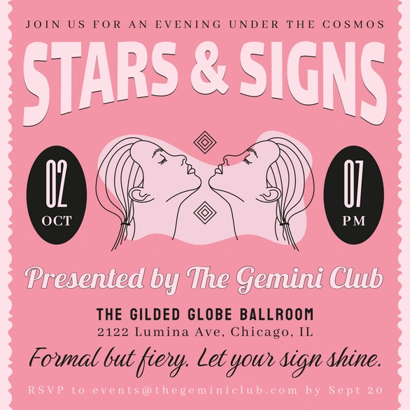Astrological Event Invitation