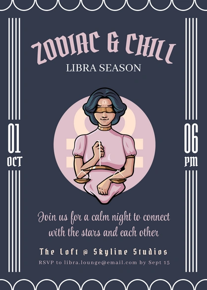 Astrology Event Invitation
