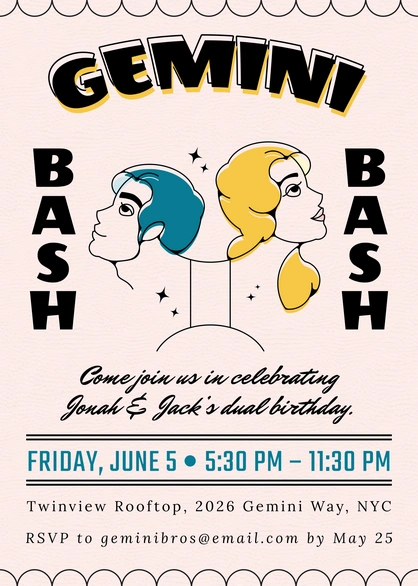 Birthday Party Invitation