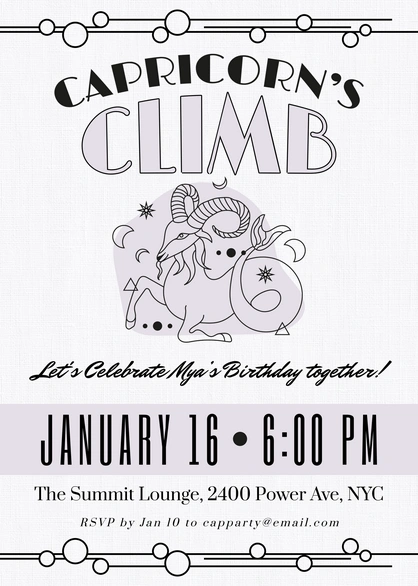 Birthday Party Invitation