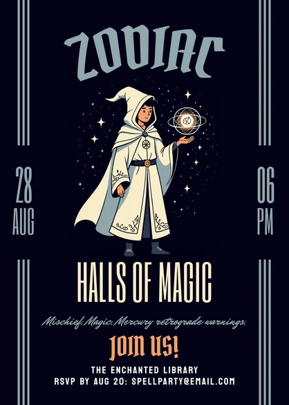 Magic Event Invitation