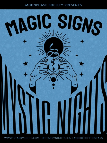 Magic event poster