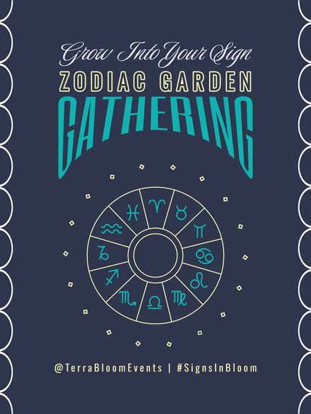 Zodiac Event Poster