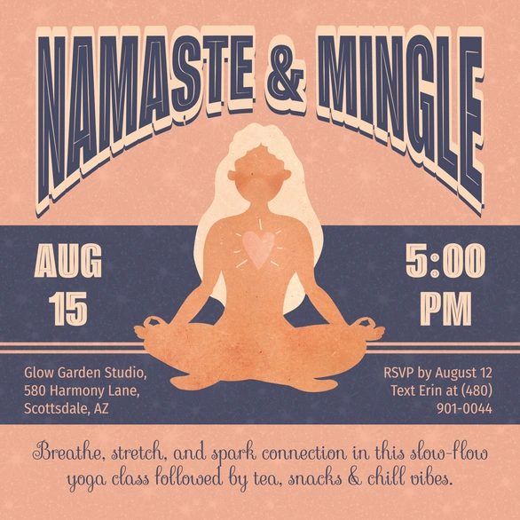Yoga and Social Event