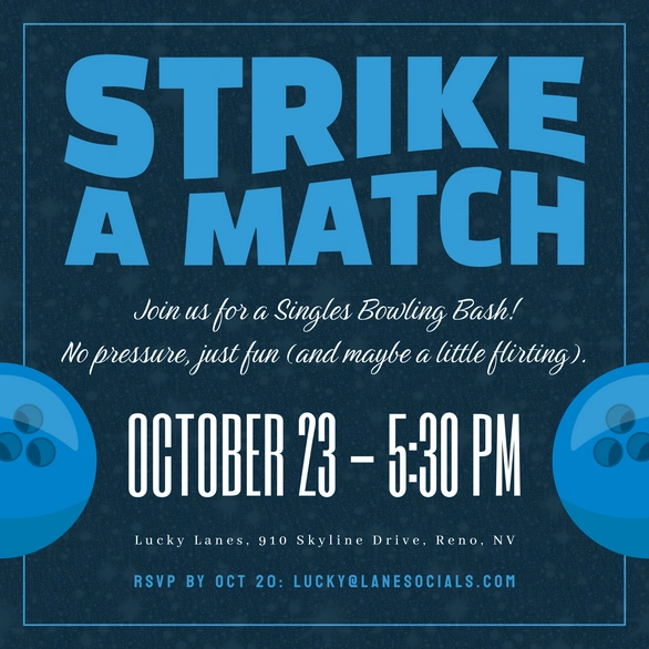 Bowling Event Invitation