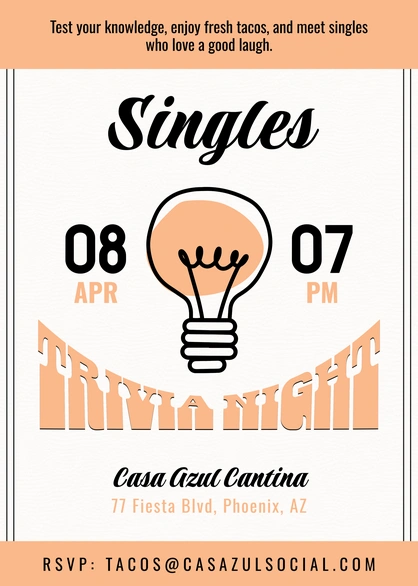 Social Event Invitation